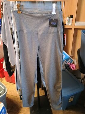 TKO Gray Girls' Active Leggings with Media Pocket Bin 7